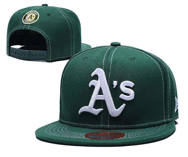 MLB Oakland Athletics Snapback hat LTMY0229->->Sports Caps